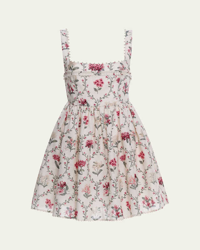 Barbara Orquidea Mini Dress